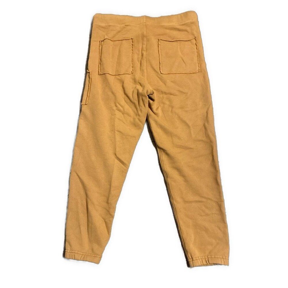 frank & eileen tan tulip ankle sweat pants Solid Tan Camel Xs - Picture 3 of 6